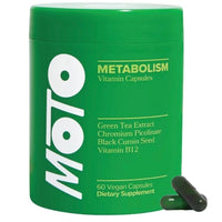 Revitalize Your Energy and Curb Cravings with MOTO Metabolism Boosting Capsules - 60 Count